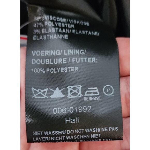 Bandolera Grey Pinstripe Vest, 12, NWT - Picture 9 of 9